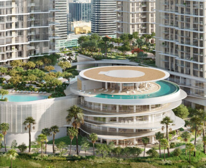 Image showing the climate-responsive design in Serenia District.