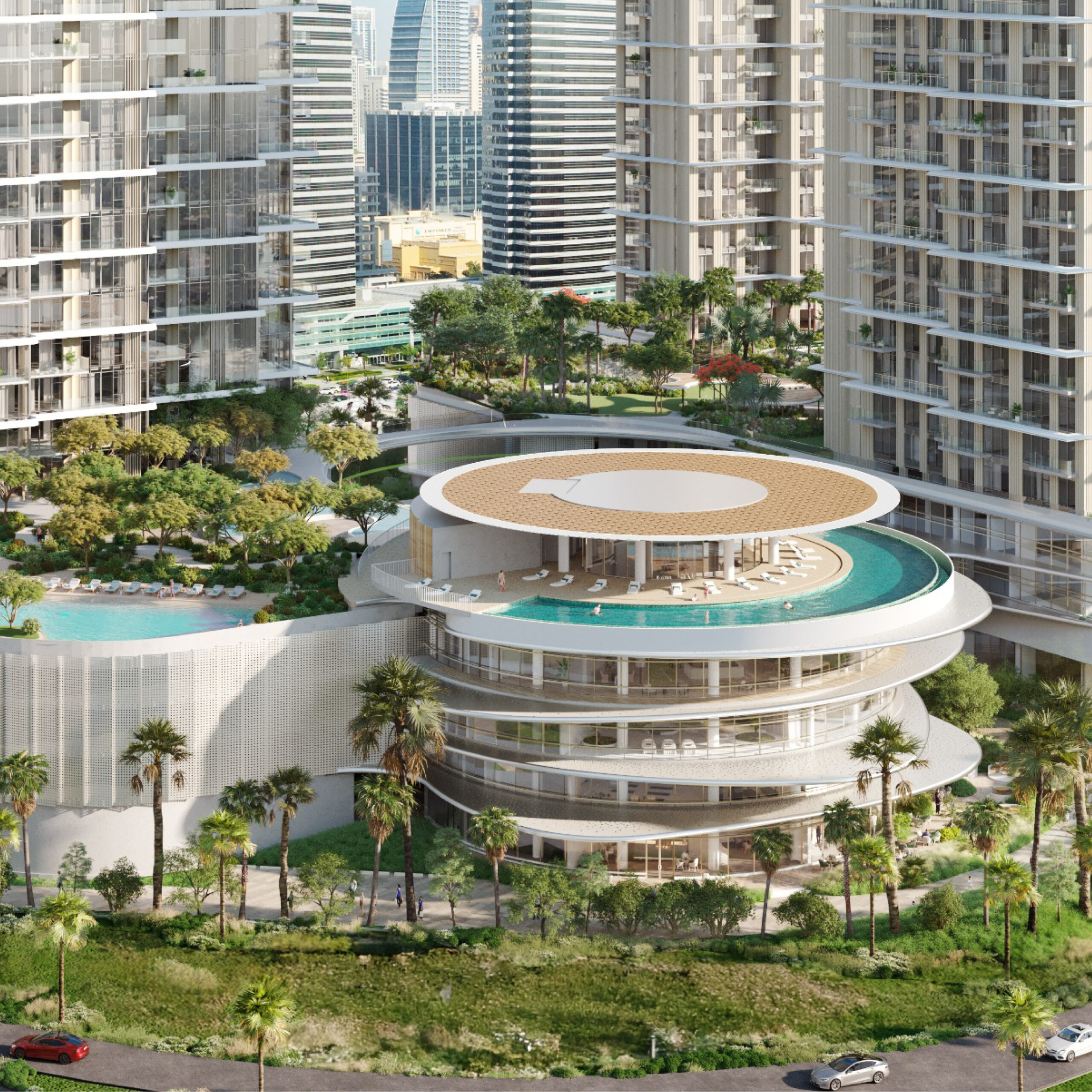 Image showing the climate-responsive design in Serenia District.