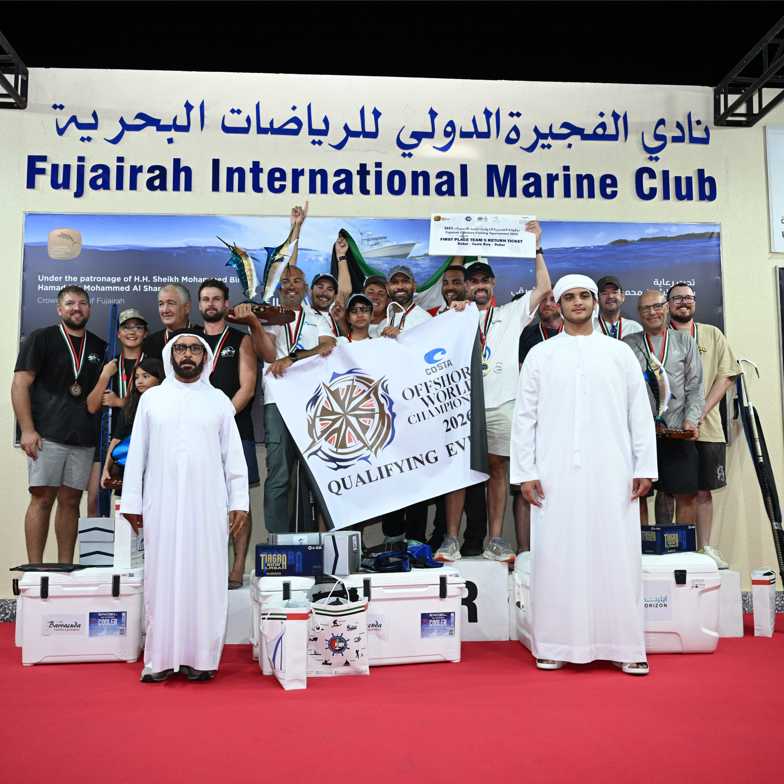 Fujairah Offshore Fishing Tournament 2025 Winners | Palma Holding Sponsorship