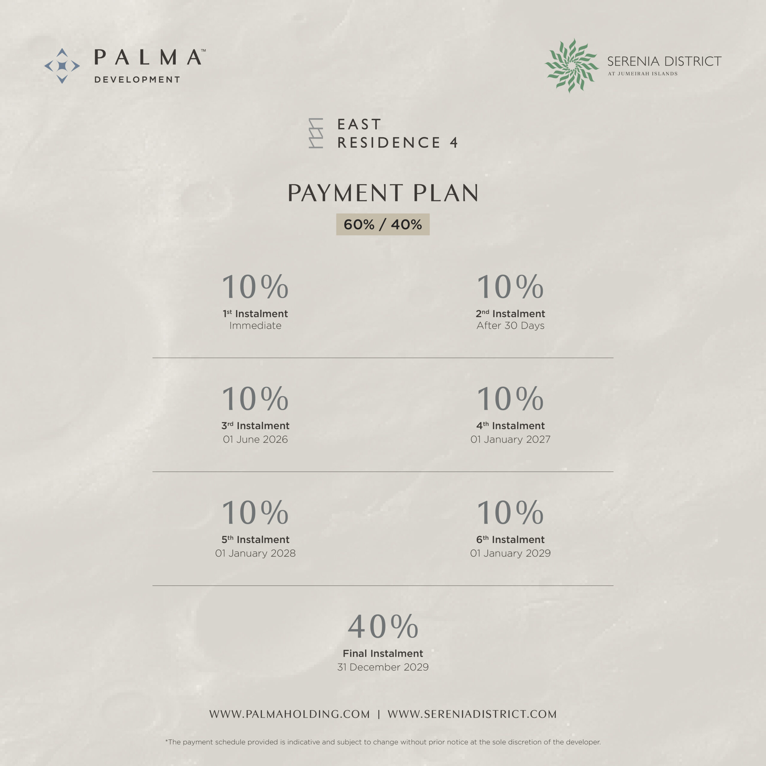 ER - Payment Plan - T4