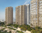 View of the east residences towers.